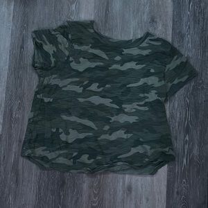 This is a old navy shirt. The size is a kids large has only been worn 1 time.